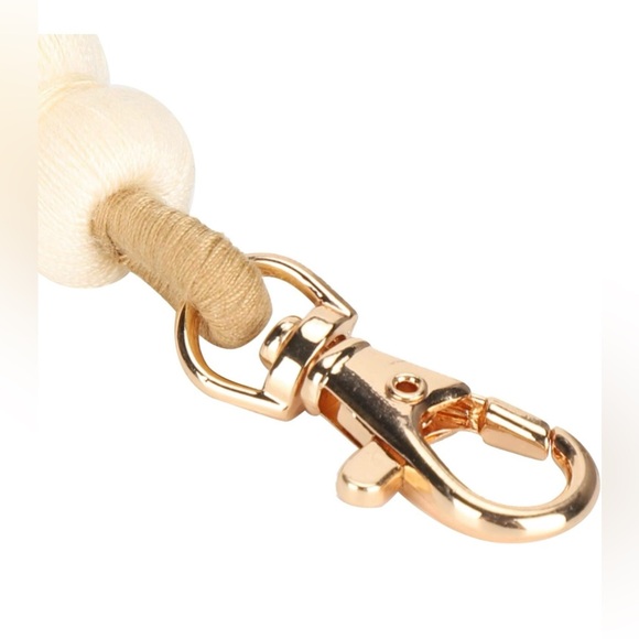 BOHO Tassel Charm/Keychain for Purse 👜 Coffee Colors - Picture 6 of 8